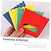 HOODANCOS 12pcs Boys and Girls Paint Scrapers DIY Line Graffiti Tools for Painting Brush Boys and Girls Creative Toys