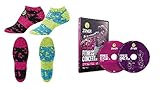 Beto Perez und anderen Prominenten folgen Sie der DVD +2 Paar Zumba Socken in super tollen Farben