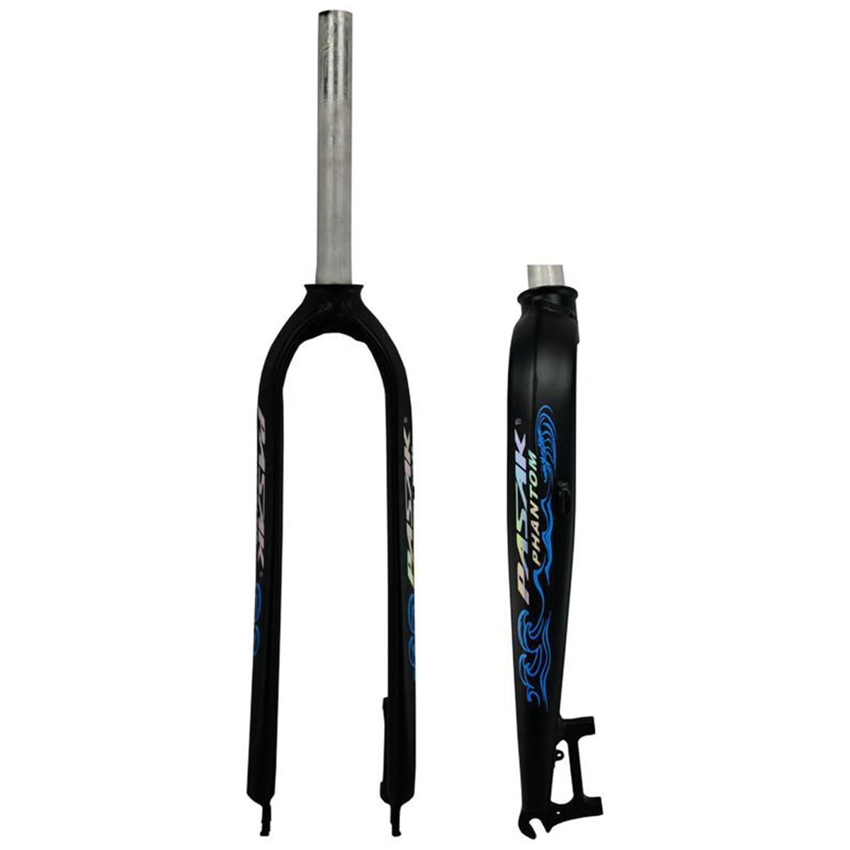WIQUYBML Mountain Bike Supension Fork 700C/26/27.5/29" Hard 1-1/8" Straight Tube Aluminum Alloy Road Front QR 100mm Disc Brake Ultra-Light Forks