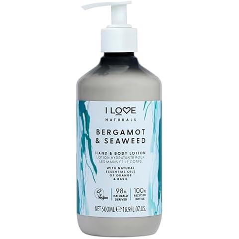 I Love Naturals Bergamot & Seaweed Lotion Cover