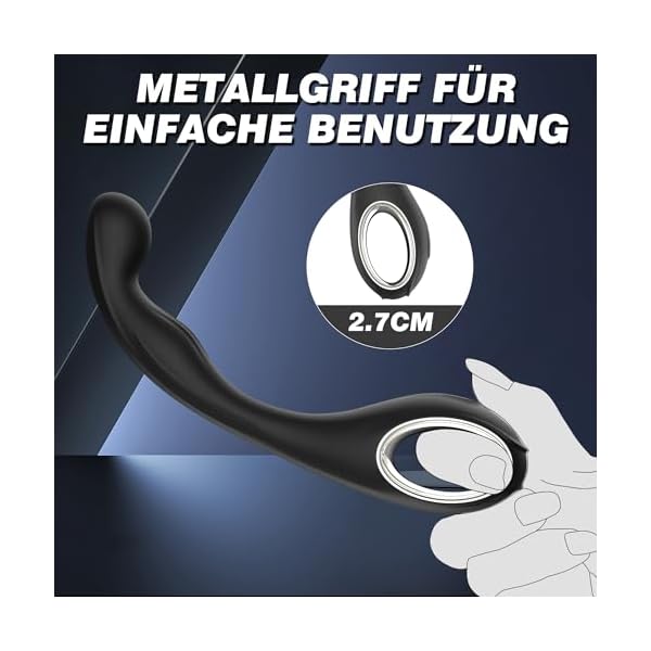 Prostata Stimulation Männer Analvibratoren für Mann Frau mit 10 Vibrationsmodi, Vibratorensets für Männer G Punkt Vibration für Frauen Sex Spielzeug für die Männer Frau Paare Anal Toys – Bild 5