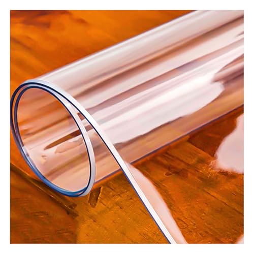 Nappe de protection bureau PVC transparent imperméable 120x120