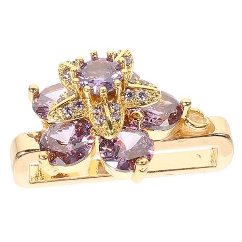 balacoo Fancy Straps Band Watch Beaded Violet Rhinestones