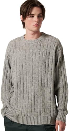 Amazon | [Eddie Bauer] ケーブル クルー セーター/CABLE CREW SWEATER