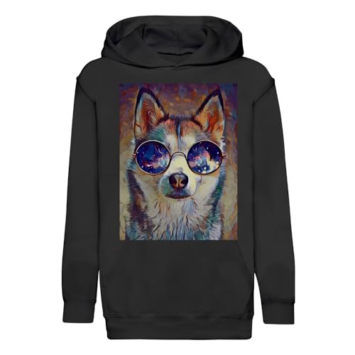 Sweat à capuche enfant husky tissu premium de qualité supérieure durable