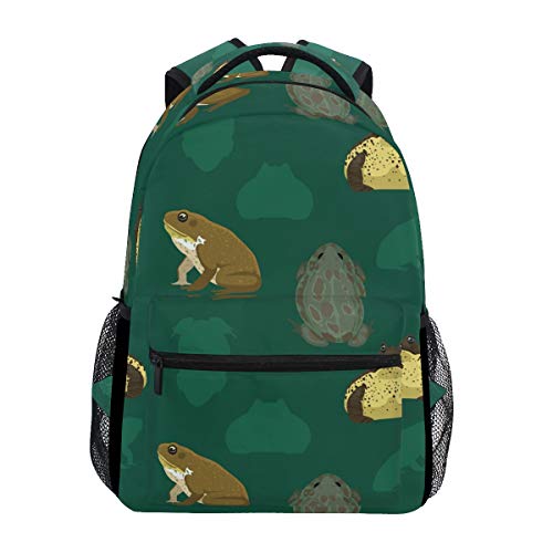 Sac à dos scolaire crapaud buffle mignon daypacks décontracté enfant voyage outdoor