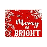 Posavasos de Navidad, tapete aislante para mesa de comedor, manteles individuales de moda, manteles individuales multifuncionales, manteles individuales de Navidad para fiestas