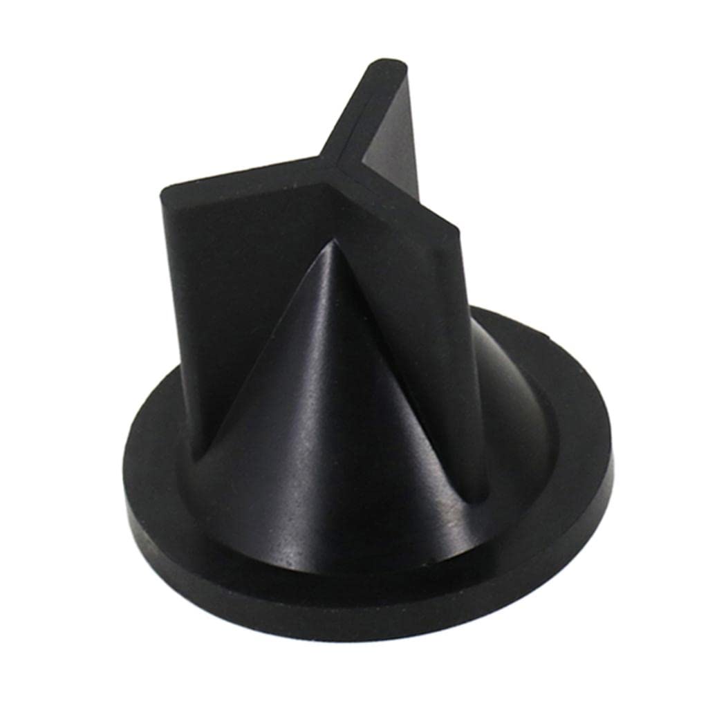 Shiwaki Plastic Marine Toilet Joker/Check Valve, Black