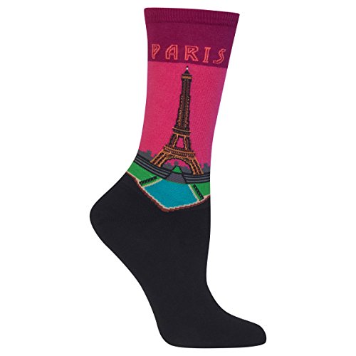Image of Hot Sox Women's Novelty Geometric Pattern Crew