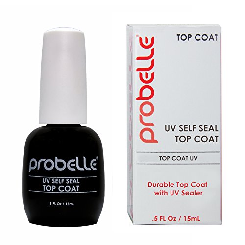 Probelle Manicotto superiore con trattamento auto uv più duraturo 5 Oncia fluida