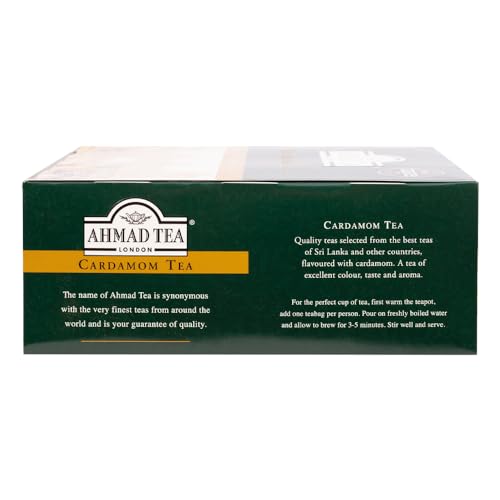 Ahmad Tea Cardamom Tea - 100 Teabags