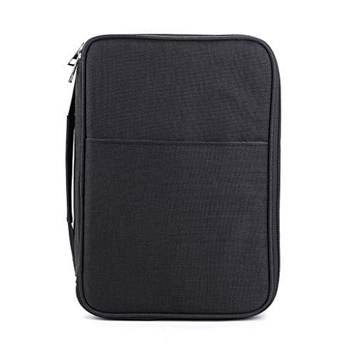 SUMTREE 300 Trous Trousse de Crayon de Couleur Sac à Crayons/Stylos/Feutres Grande Capacité avec Double Zip pour dessinateur Professionnel ou Amateur (Noir)