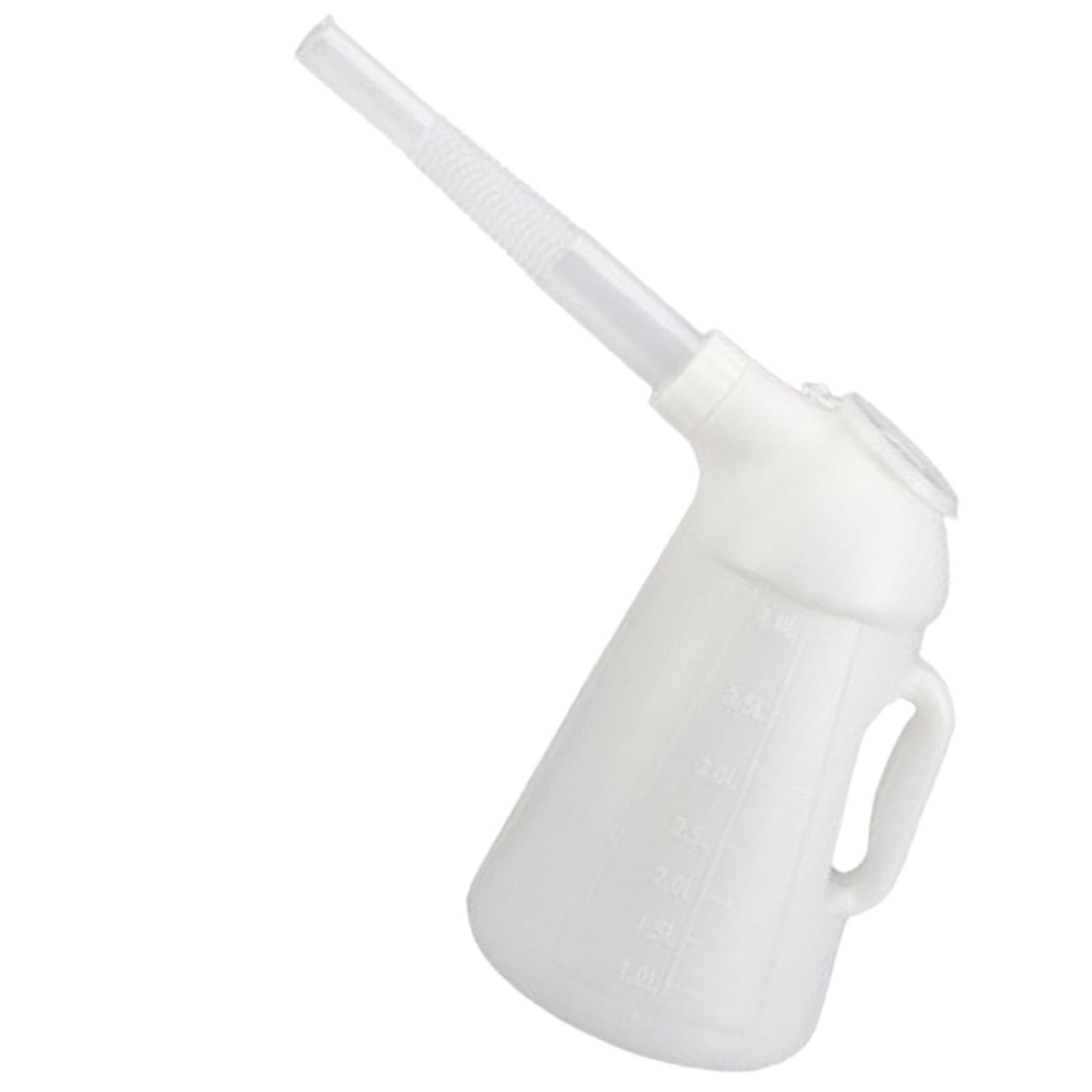 oringnat Oil Container with Spout Engine Oil Dispenser Container Leakage Oil Measuring Container with Lid for