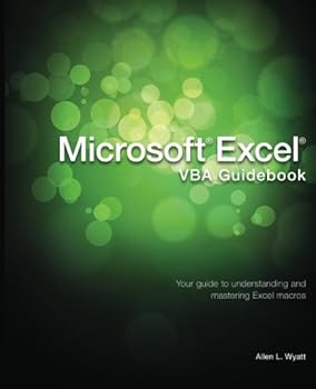 Paperback Microsoft Excel VBA Guidebook Book