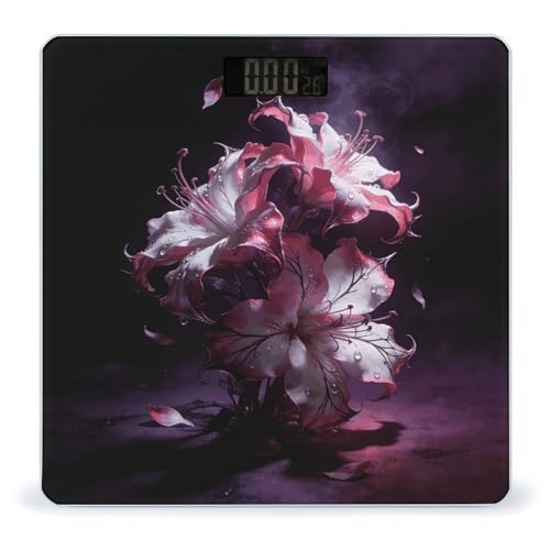 Balanza Digital Floral Dark Fantasy para Baño 400lb miniatura 1