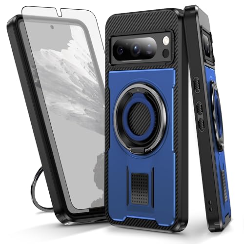 Coque Google Pixel 8 Pro 5G Asuwish avec verre trempé et support antichoc