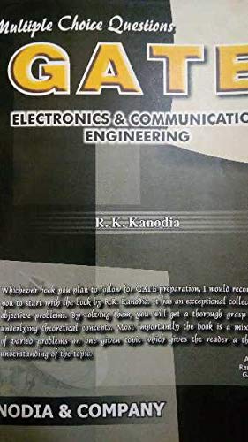 Image of Multiple choice questions GATE Electronics & communication engineering