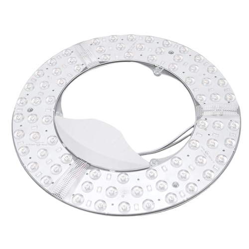CHICIRIS Módulo de Luz LED para Ventilador de Techo, Kit de Reequipamiento Magnético Regulable con Brillo Ajustable en 3 Colores, para Luz de Ventilador de Techo, Lámpara Colgante, (72W)