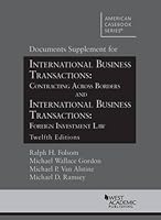 Doc Supp for IBT: Contracting Across Borders and IBT: Foreign Investment Law, 12th Edition 1628102268 Book Cover