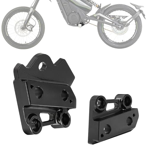 IUVWISN Electric Dirt Bike Foot Pegs Brackets Holder Kits Footpeg Pedal Bracket Support CNC for Talaria XXX X3 PRO