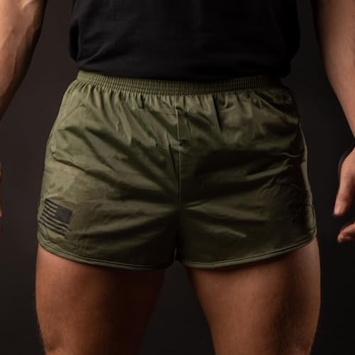 Grunt Style OD Green Ranger Panties Men's Athletic Training Shorts2