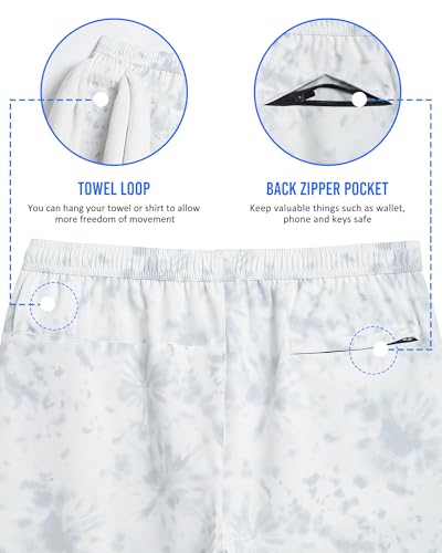 Image of maamgic Mens 5 inch Gym Running Shorts for Men 2 in 1 Quick Dry Workout Athletic Shorts