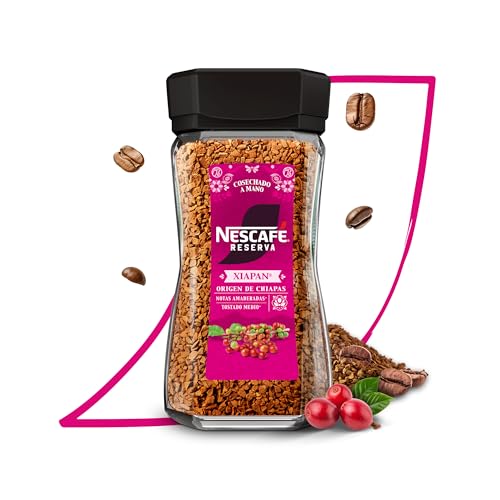 Nescafé Reserva Xiapan Café 100% Soluble Liofilizado de Origen Chiapaneco con...