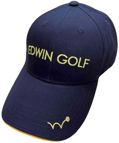 エドウィンゴルフ(Edwin Golf) ゴルフ キャップ ネイビー EDCP-3777