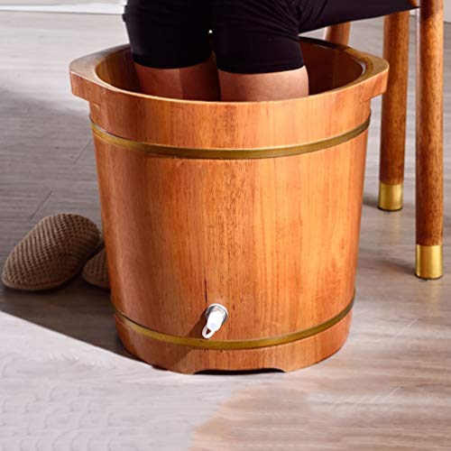 Barril de Madera para Spa de Pies, Cubeta Pedicure miniatura 6