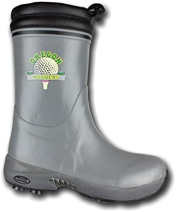 Oregon Mudders Men's AR102M Waterproof Golf Boot 14 inch Grey Size 11M