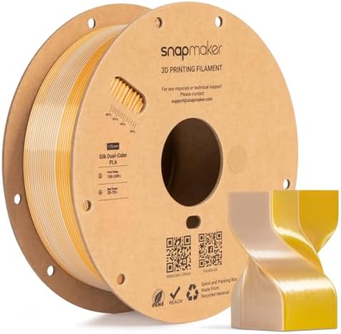 Snapmaker PLA Silk Gold 1.00kg