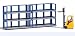 Produktbild Busch 8280 Forkllift Truck w/Industrial Racking Set