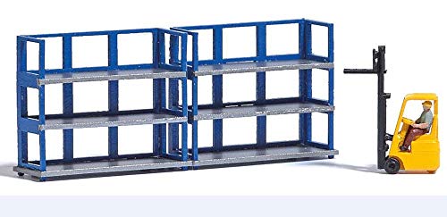 Preisvergleich Produktbild Busch 8280 Forkllift Truck w / Industrial Racking Set