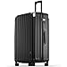 LEVEL8 Large Suitcase 28 Inch 4 Wheels Hand Luggage Case 104L ABS+PC Hardshell Spinner Travel Trolley with TSA, Black