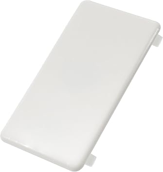 W10533497 3021428 Microwave Inlet Cover Replacement Compatible with Whirlpool Maytag WMH73521CW YMMV4205FW, WPW10533497 Microwave Oven Wave Guide Cover Replace PS8768667 AP5803334 Waveguide Cover