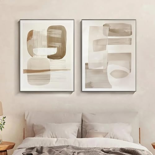 Tableau photo abstrait simple de 70x90 cm avec cadre XINBAO pour salon - 3
