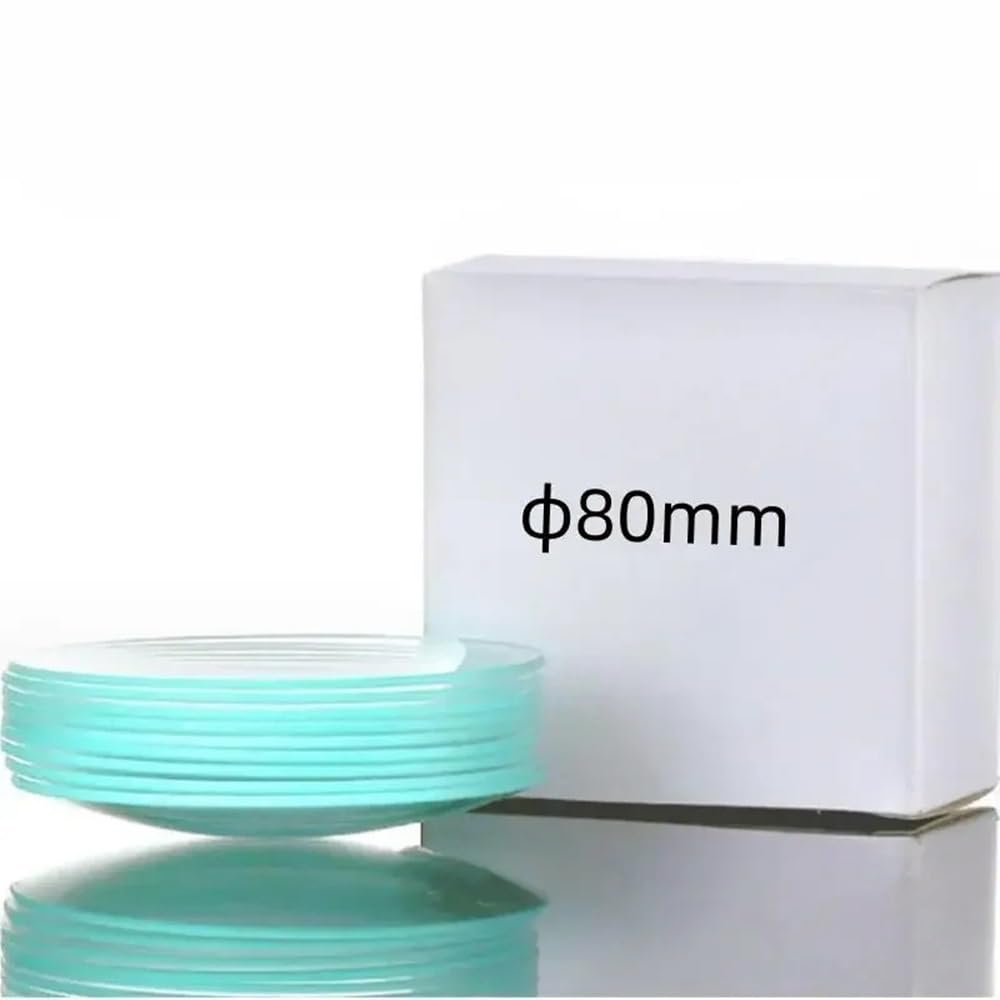 10 sztuk/pudełko, pokrywki ze szkła laboratoryjnego z wypukłą powierzchnią do parowania i krystalizacji, 50 60 70 80 90 100 120 130 150 mm (100 mm)