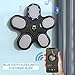 Vessena Music Boxing Machine, Tool-Free Wall-Mounted Smart Bluetooth Punching Target with Boxing Gloves, Workout Sport Toys for Home Exercise and Fun Games 2025 Upgrade Boxing Machine Black