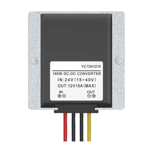 Convertisseur de puissance 24v à 12v 15A module abaisseur