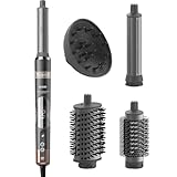 SOGO Cepillo Secador de Pelo 5 en 1 - Moldeador de Pelo con Tecnología Coanda para Peinados Sin Frizz - Secador Moldeador con Motor BLDC y Aire Frío - Cepillo Alisador con Accesorios