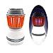 Produktbild CONRAL Camping Laterne und Käfer Zapper, Solarbetriebene wiederaufladbare LED Laterne Taschenlampe, Moskito Falle Insektenvernichter UV-Lampe, Leichte Campingausrüstung, für den Außenbereich Notfälle