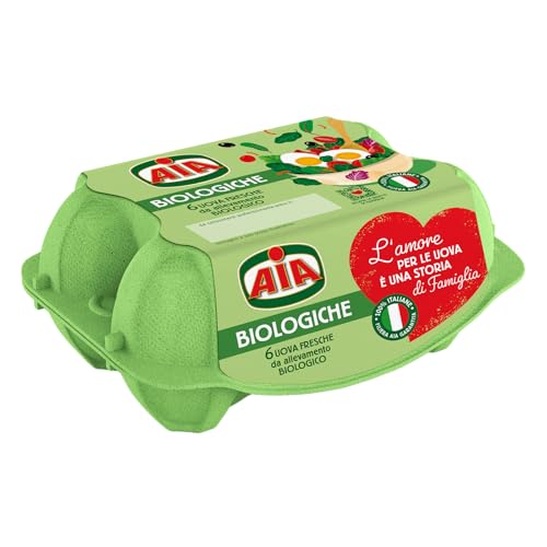 AIA Bio Vita 6 uova fresche Biologiche 100% Italiane