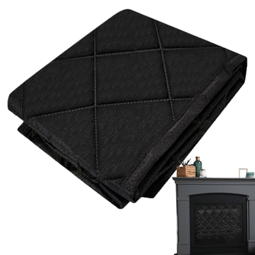 81 x 100 cm Cubierta Magnética Para Chimenea - Manta Magnética Para Chimenea Contra La Pérdida De Calor | Manta Aislante De Tela Oxford Para Chimeneas Interiores | Cubiertas Anti-Pérdida De Calor