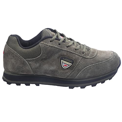 Image of Lakhani Mens Lakhani Aayushman Leather Men's Sports Shoes |Running, Walking & Trekking, Lace-up Shoes-promex-714 Sneaker