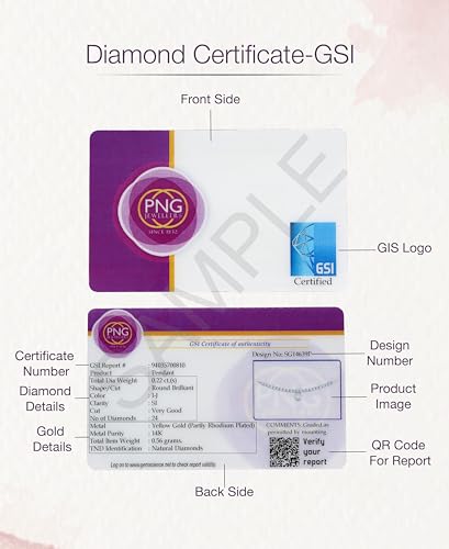 P. N. Gadgil Jewellers yellow lab-grown diamond jewellery – image 7