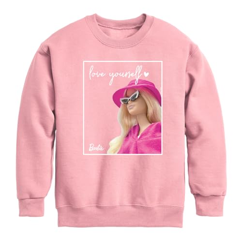 Barbie - Love Yourself - Toddler And Youth Crewneck Fleece Sweatshirt - Main Image