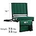 Stadium Seats with Back Support Bleacher Chairs with Back and Cushion Thick Padded Bleacher Seats Includes Shoulder Strap