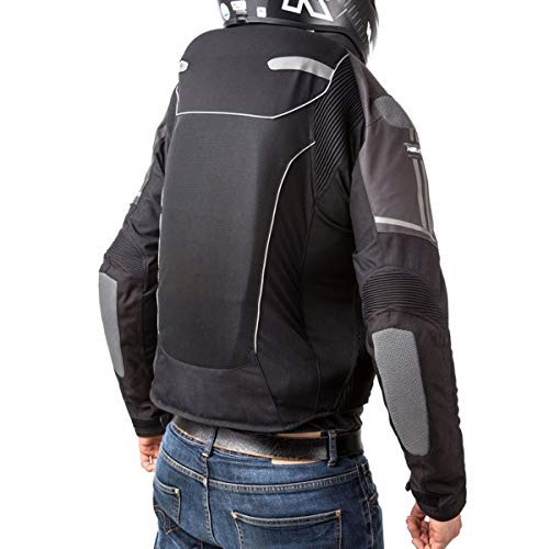 Helite Unisex-Adult Free Air Vented Motorcycle Airbag Jacket (Grey, Large) #TOP5