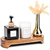 Amazon.com: CAMLOT Acacia Wood Risers for Decor Display, Bathroom ...