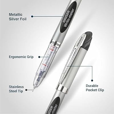 HAUSER Writo-meter Longest Writing Pen 10,000+ India | Ubuy